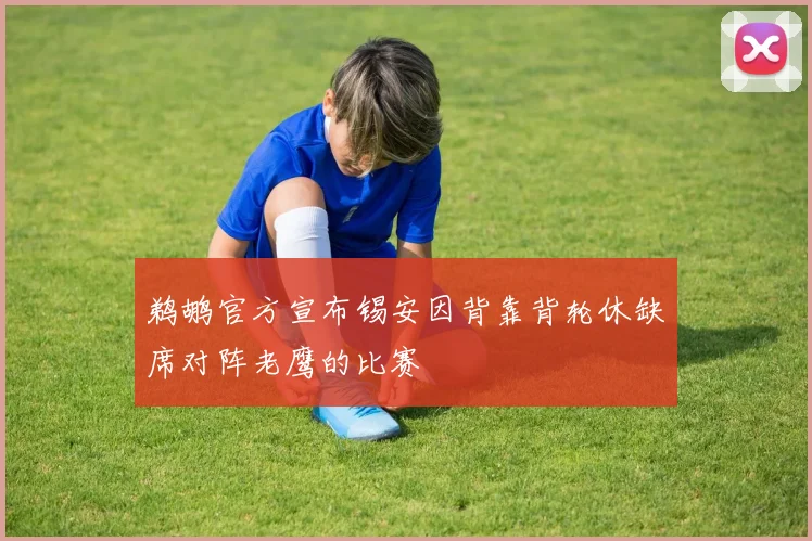 鹈鹕官方宣布锡安因背靠背轮休缺席对阵老鹰的比赛