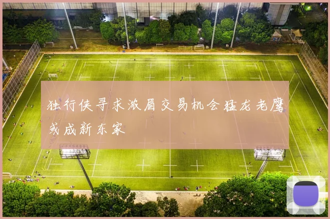 独行侠寻求浓眉交易机会猛龙老鹰或成新东家