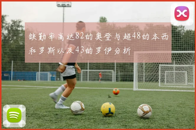 缺勤率高达82的奥登与超48的本西和罗斯以及43的罗伊分析